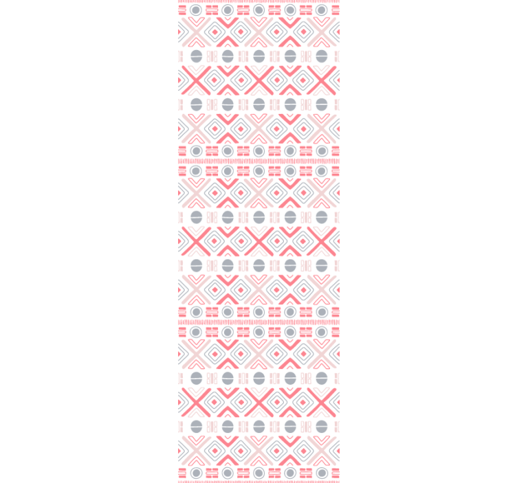 Rollo für küche mit sanften tribal-mustern - TenStickers
