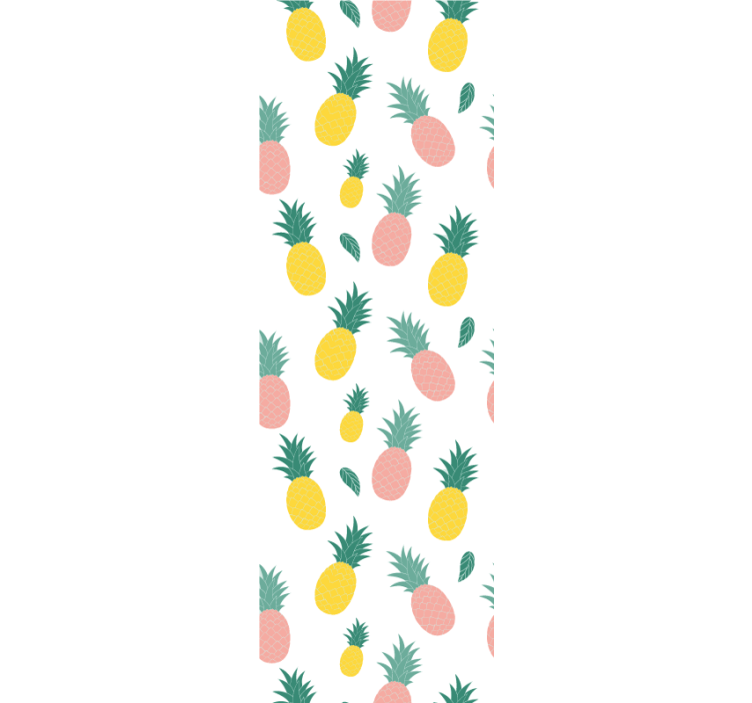 Rollo für küche mit ananasfruchtmuster - TenStickers