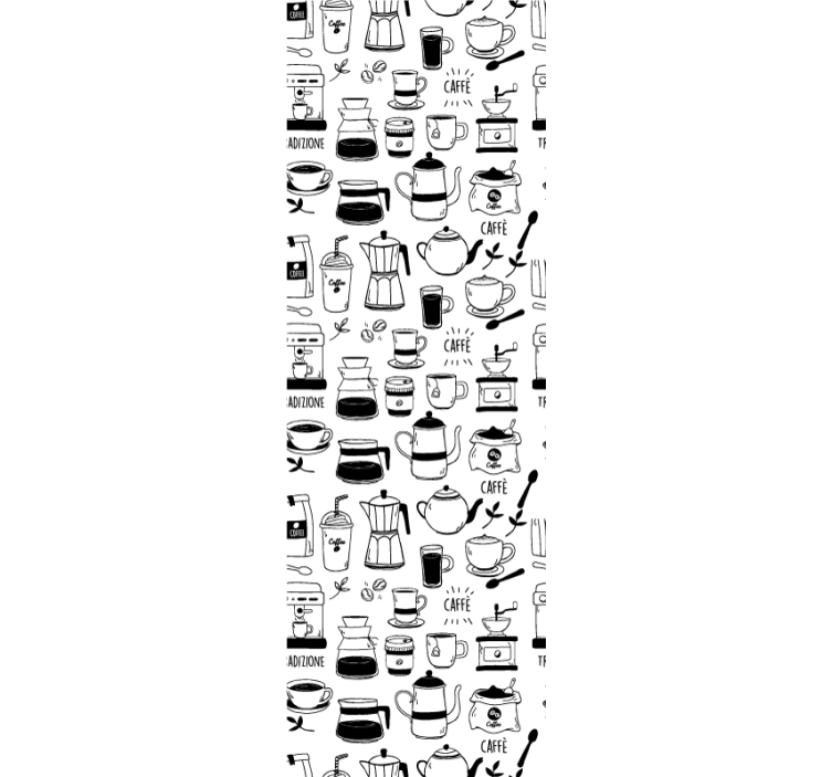 Rollo für küche kaffeegenuss - TenStickers