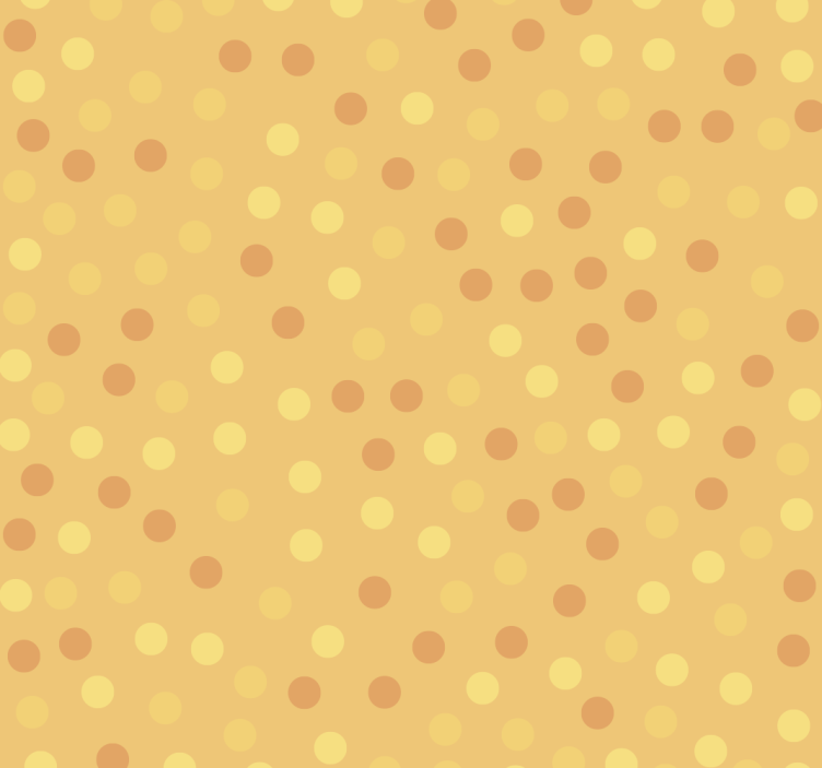 Rollo für küche mit orangen in kreisen - TenStickers