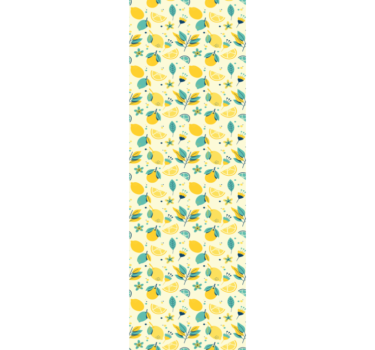 Rollo für küche lustige zitronen - TenStickers