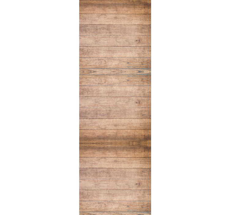 Rollo esszimmer horizontal rustikales holz - TenStickers