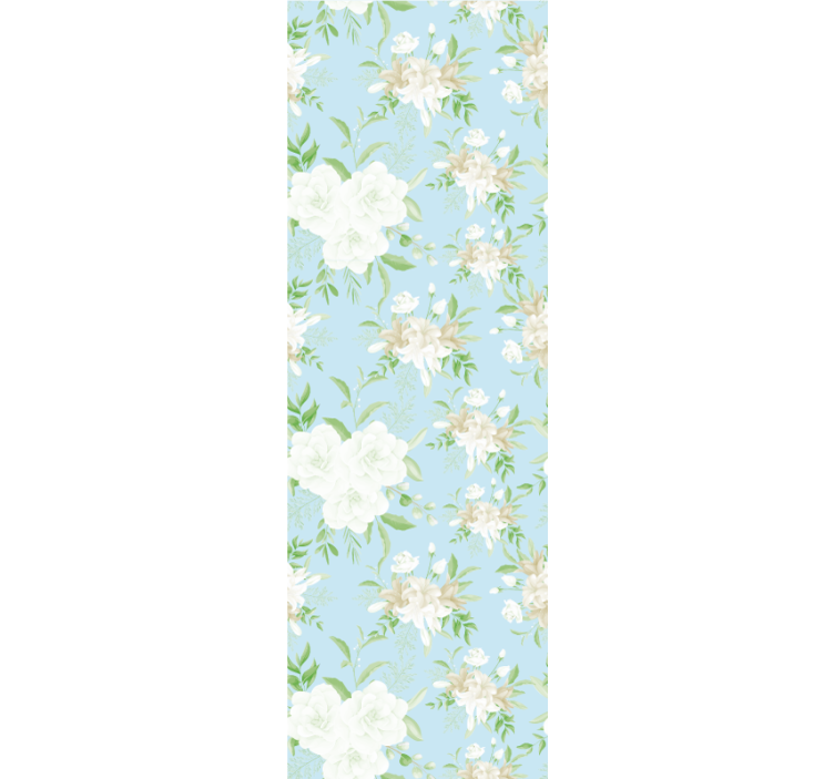 Rollo esszimmer mit wildem floralen grandmillenial stil - TenStickers
