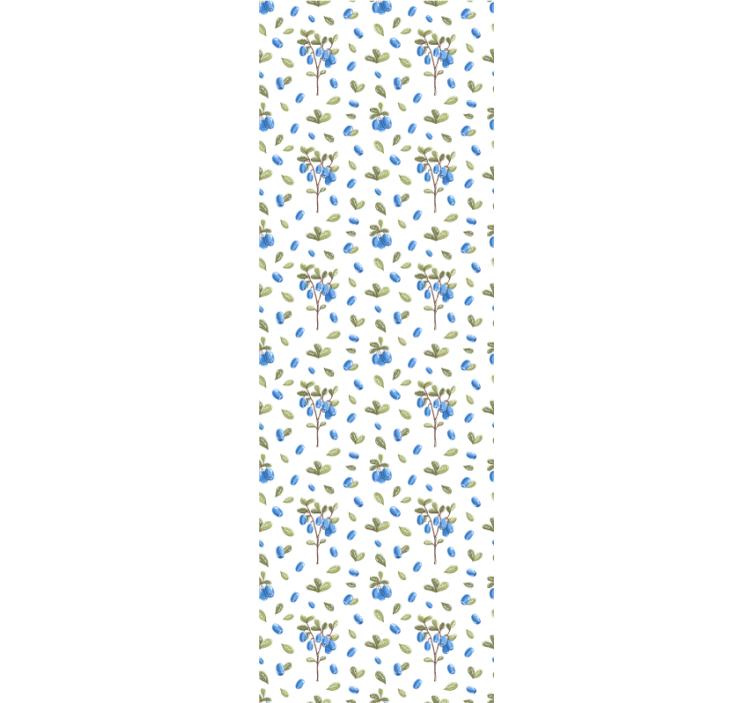 Rollo esszimmer mit floralem botanischem aquarellmuster - TenStickers