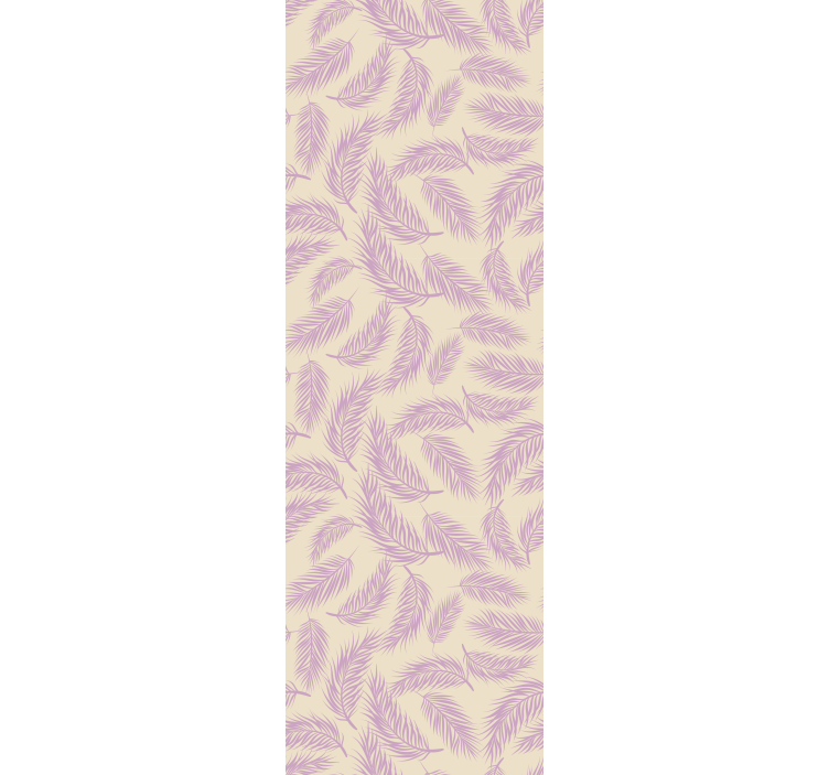 Rollo esszimmer in pink-beige tropischer wildnis - TenStickers