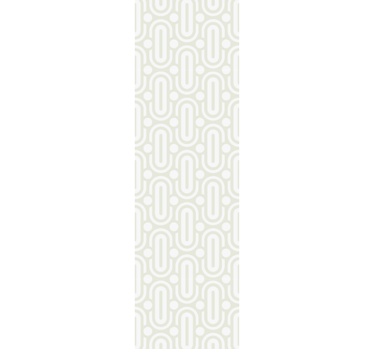Rollo esszimmer graue geometrische linien - TenStickers