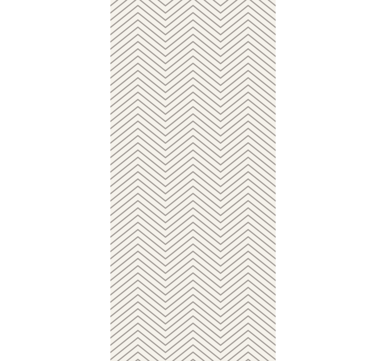 Rollo esszimmer mit grauen linien - TenStickers