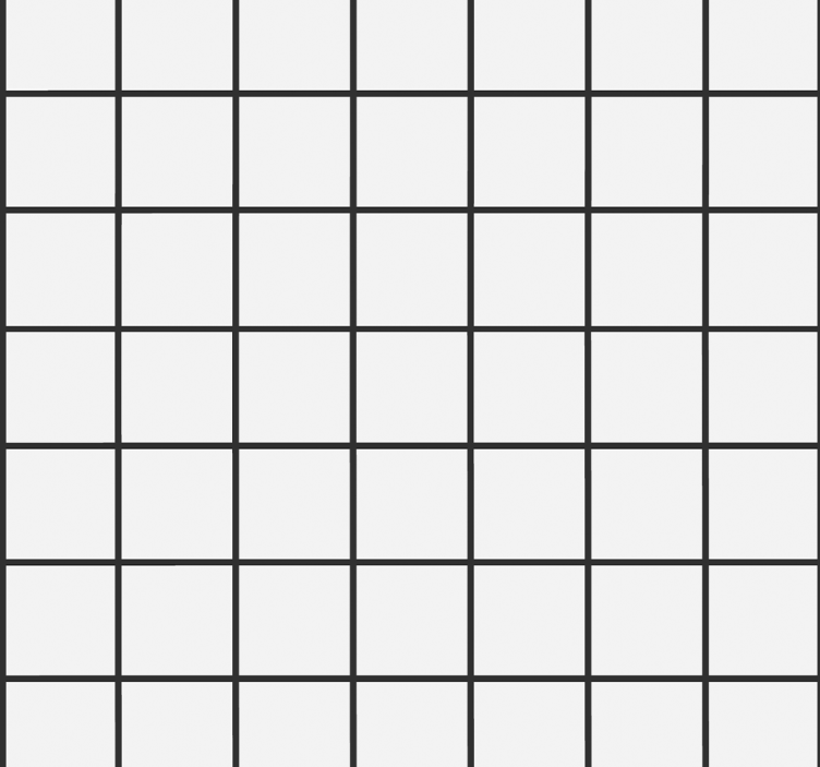 Rollo esszimmer unregelmäßiges schachbrett - TenStickers