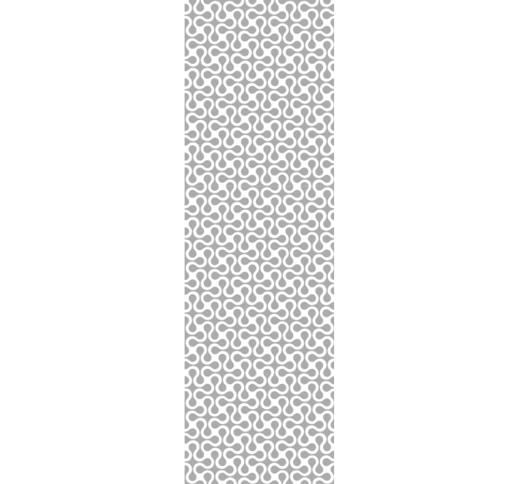 Rollo esszimmer moderner weißer twister - TenStickers