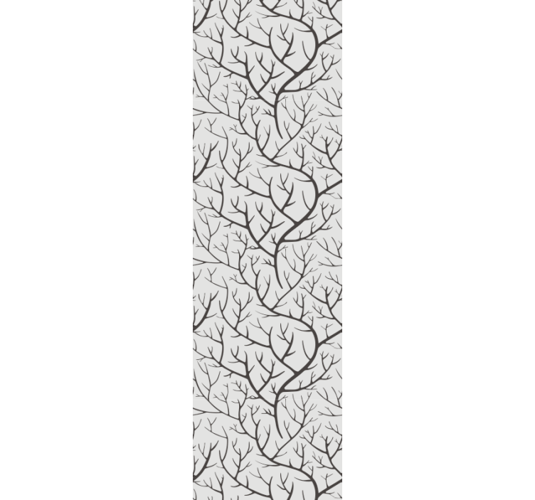 Rollo esszimmer dünne graue Äste mit vögeln - TenStickers