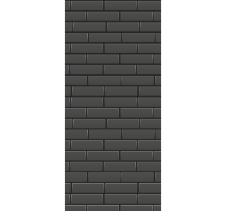 Rollo esszimmer mit betonblockstruktur - TenStickers