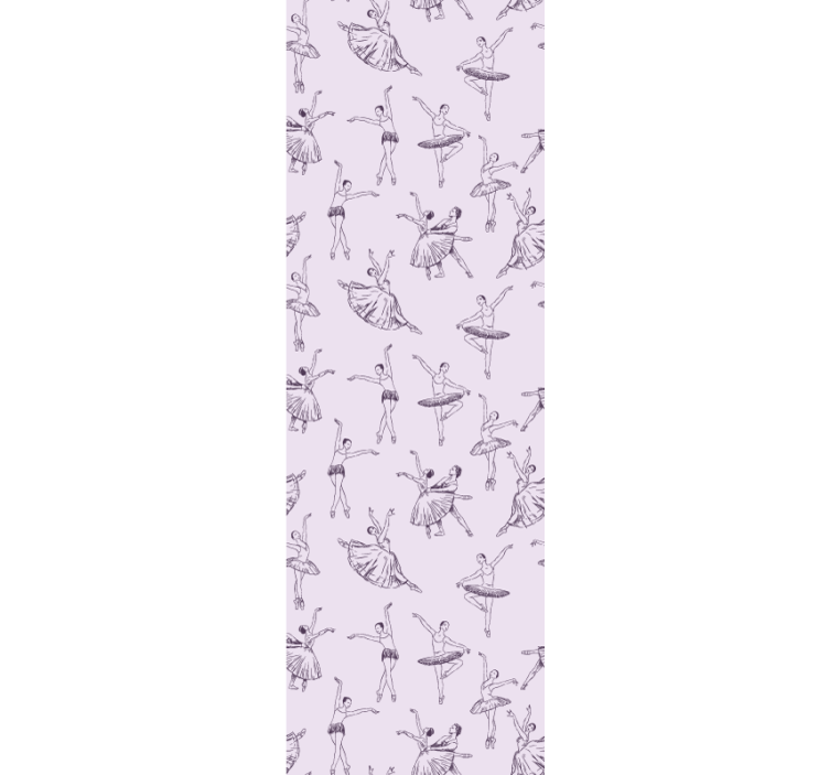 Rollo fenster kinderzimmer ballet - TenStickers