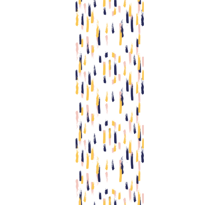 Rollo fenster kinderzimmer abstrakte moderne striche - TenStickers