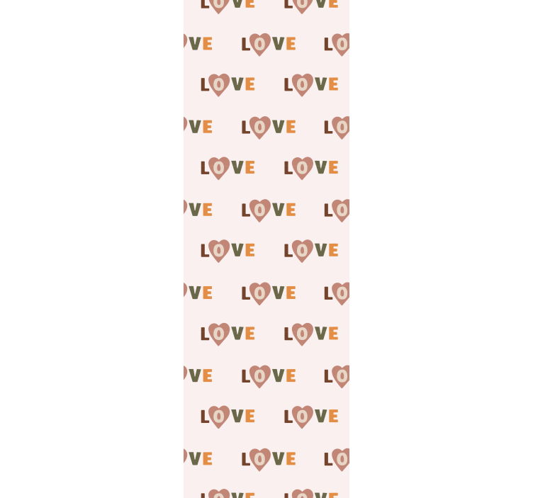 Rollo fenster kinderzimmer liebe wort pastell stil - TenStickers
