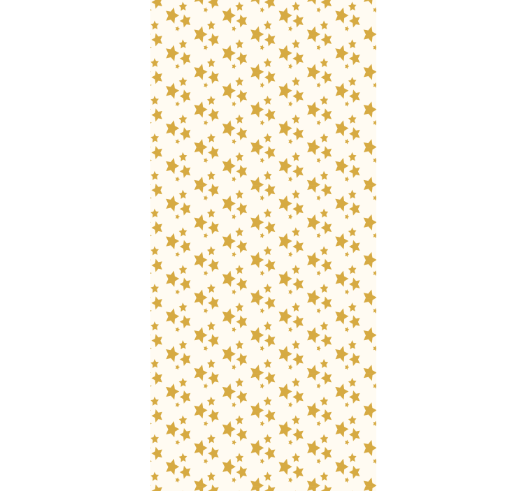 Rollo fenster kinderzimmer mit goldenen sternen - TenStickers