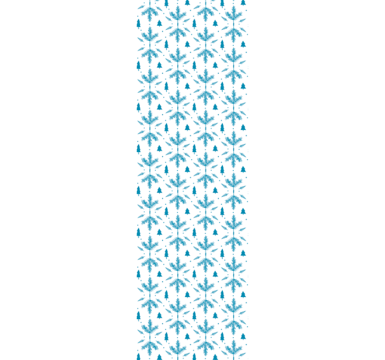 Rollo fenster kinderzimmer nordic stil blau seasons - TenStickers