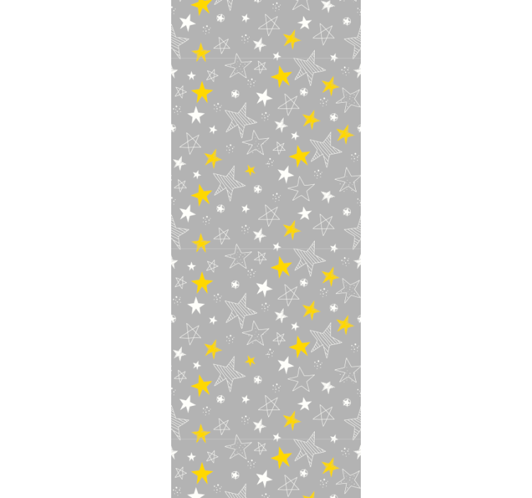 Rollo fenster kinderzimmer pantone sterne - TenStickers
