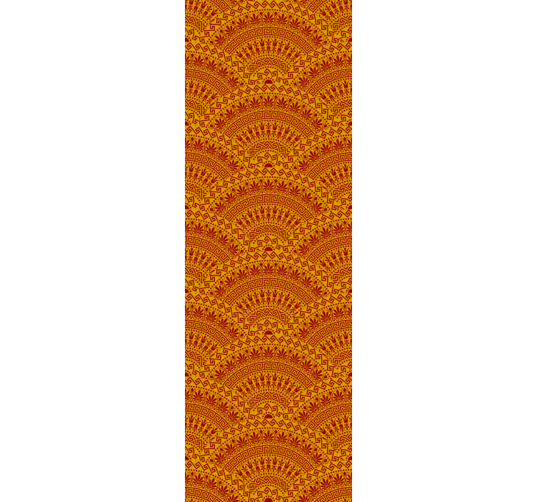 Rollo fenster kinderzimmer mit japanischen fächern - TenStickers