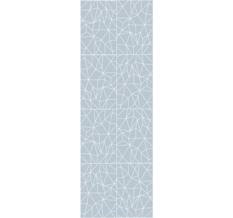 Rollo fenster home office moderne linienmuster - TenStickers