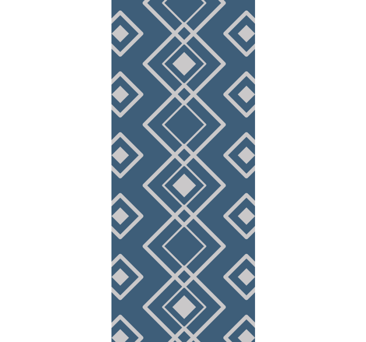 Rollo fenster home office superfresco easy navy geometrisch - TenStickers