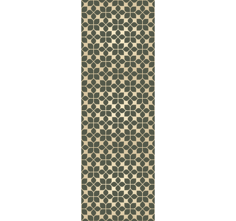 Rollo fenster home office mit luxuriösen goldenen mustern - TenStickers