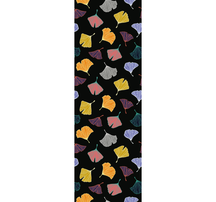 Rollo fenster home office caltero ginkgo blatt - TenStickers