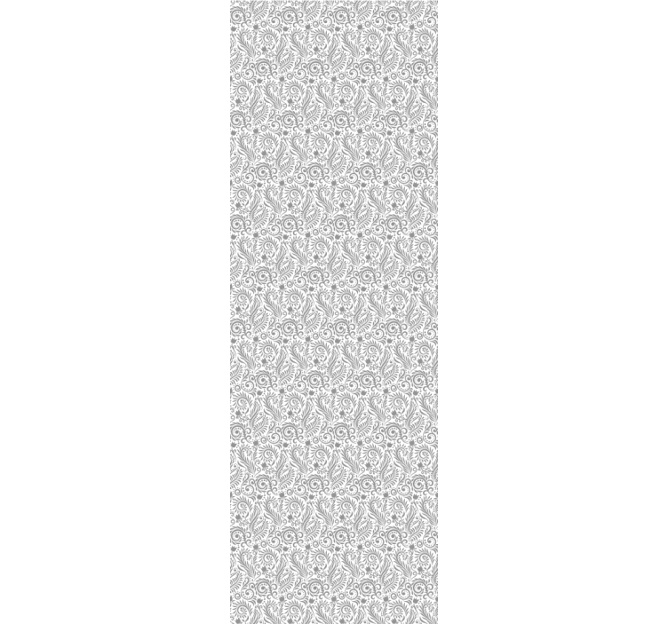 Rollo fenster home office mit vintage blumenmuster - TenStickers