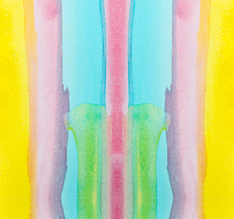 Rollo fenster jugendzimmer buntes hintergrunddesign - TenStickers