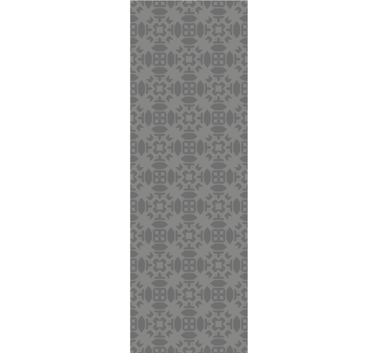 Fenster rollo modern im rustikalen geometrischen design - TenStickers