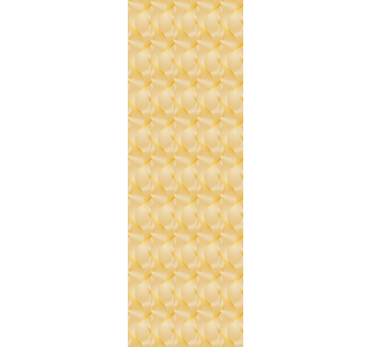 Fenster rollo modern goldfolie wellenillusion - TenStickers