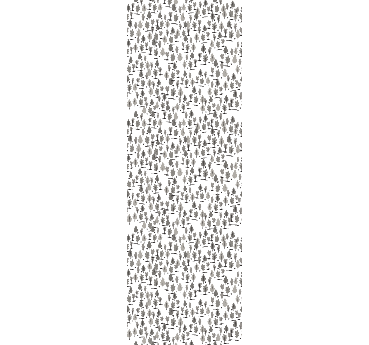 Fenster rollo modern mit muster kleine bäume - TenStickers