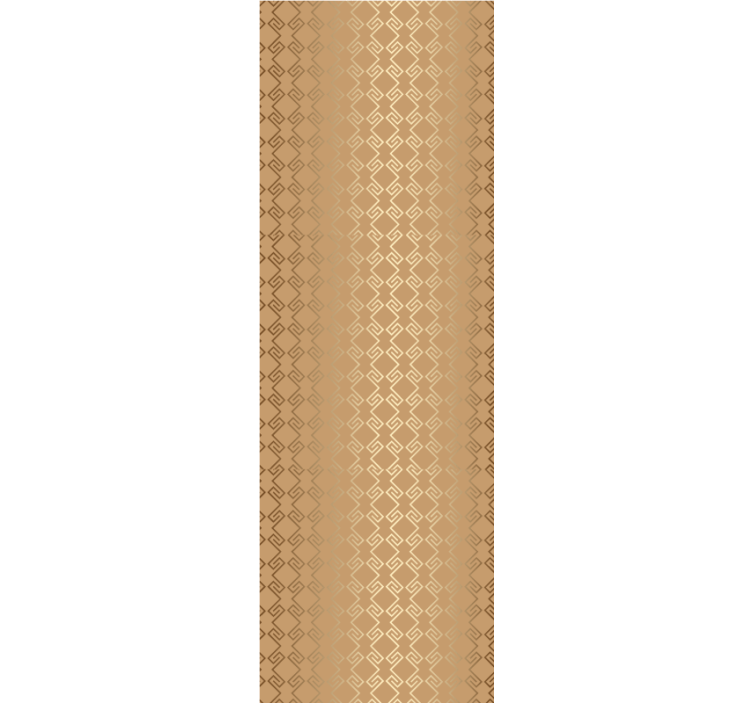 Fenster rollo modern mit goldenen säulen im art deco stil - TenStickers
