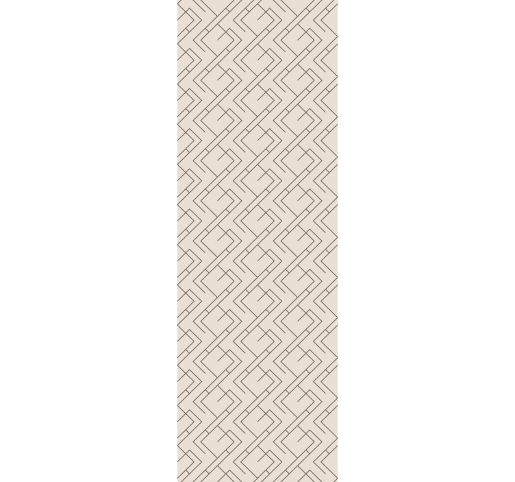 Fenster rollo modern im design der 50er jahre - TenStickers