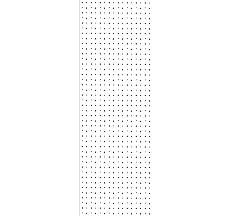 Fenster rollo modern mit vertikalen punkten - TenStickers