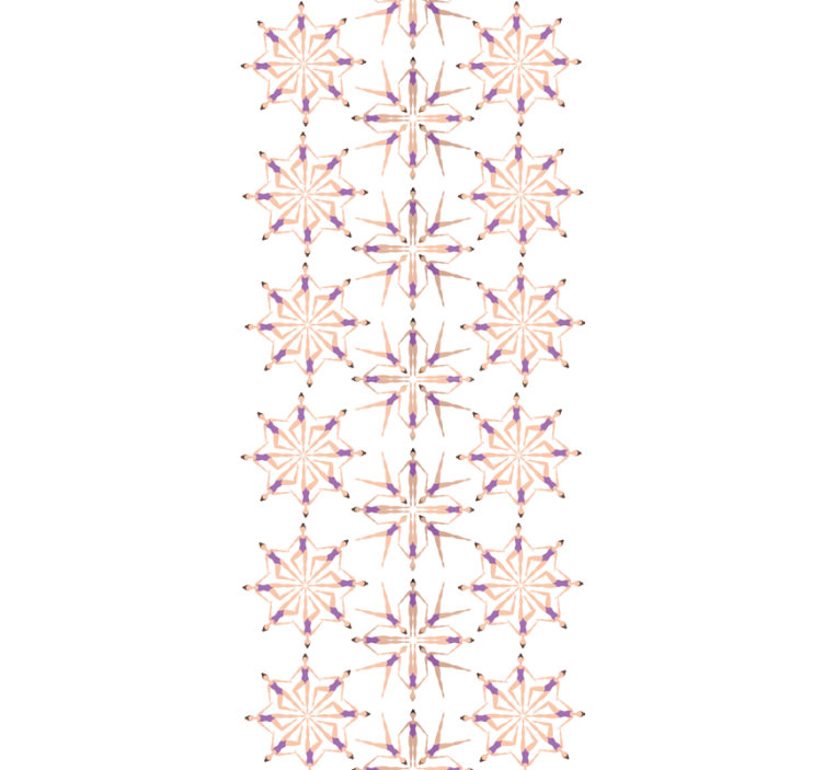 Fenster rollo modern mit muster von synchronschwimmern - TenStickers
