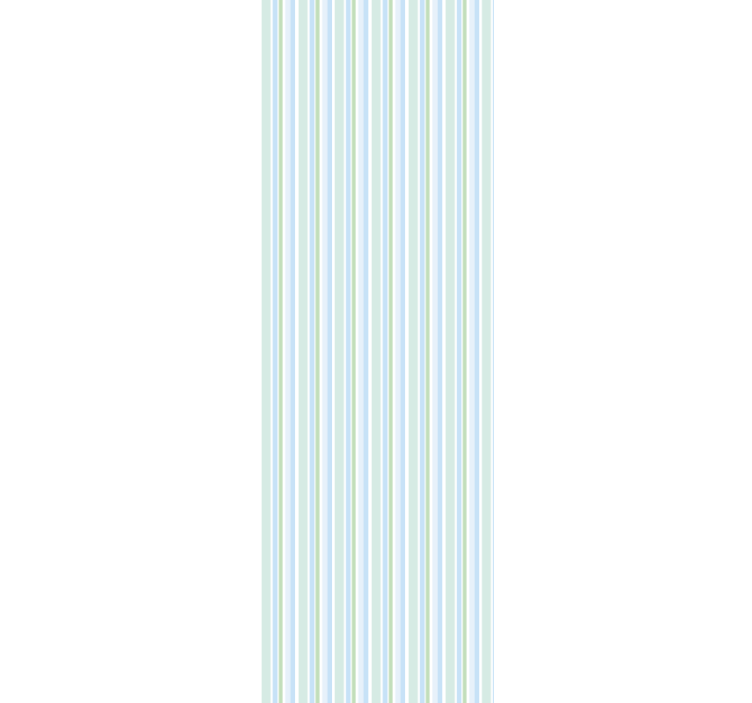 Fenster rollo modern mit pastellfarbenem streifenmuster - TenStickers