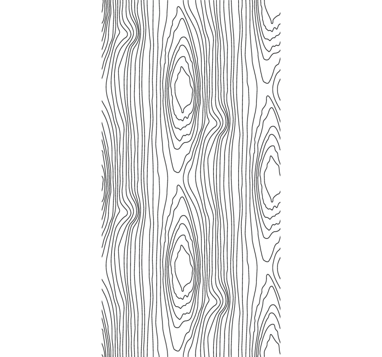 Fenster rollo modern mit schwarzen naturstreifen - TenStickers