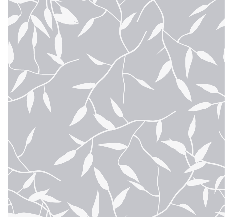 Fenster rollo modern weißer zweig - TenStickers