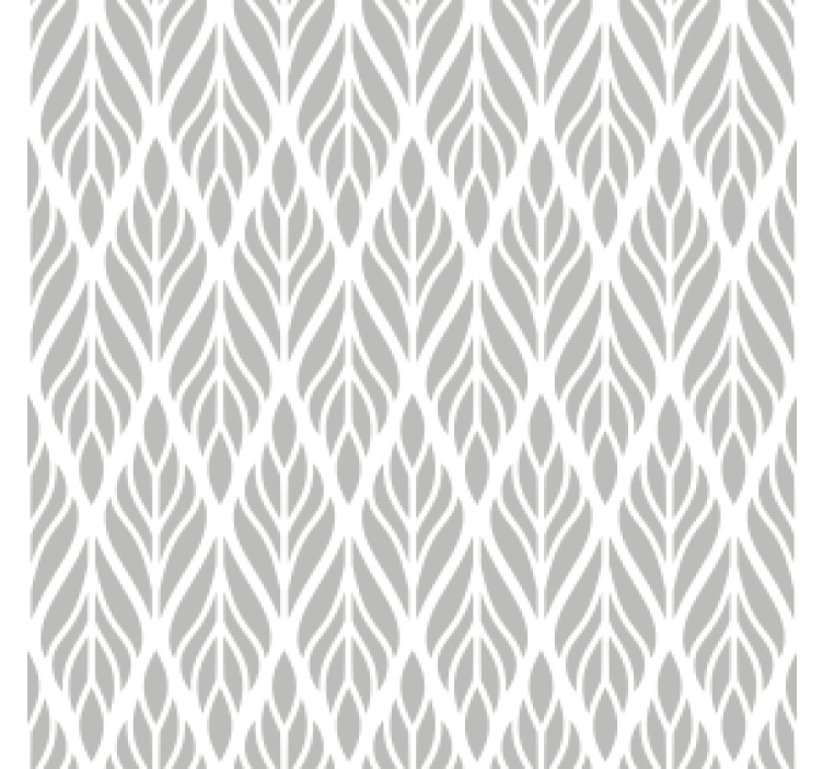 Rollo fenster grau mit ethnischem blumenmuster - TenStickers