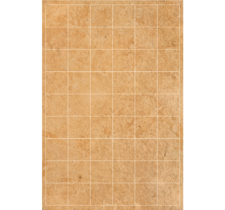 Rollo fenster beige mit hellbeigen quadraten - TenStickers
