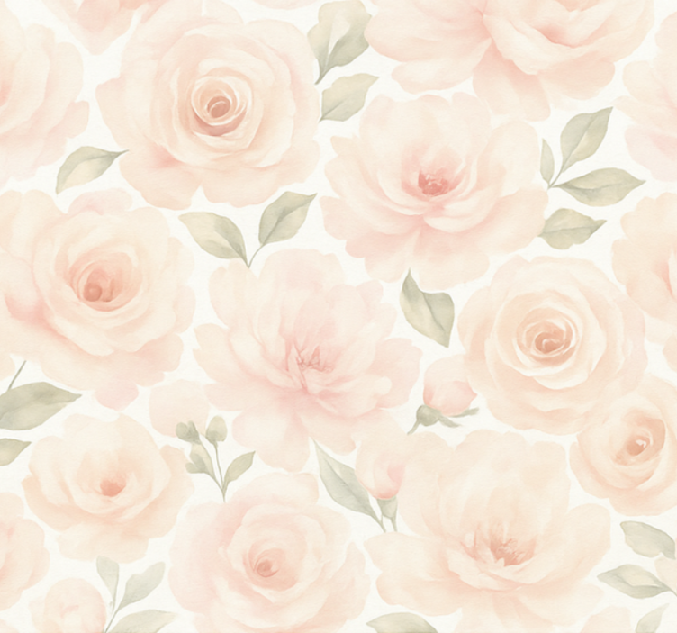 Rollo fenster rosa pfingstrose vintage - TenStickers