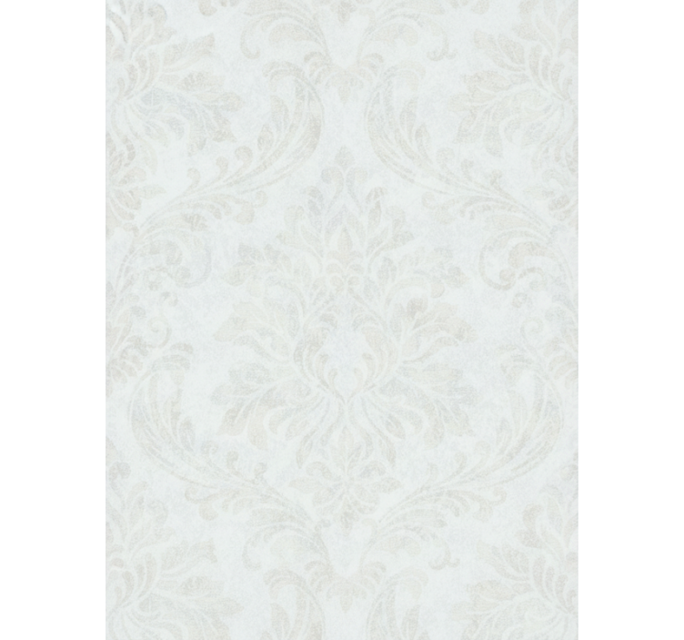 Rollo fenster elegant damast blumenmuster - TenStickers