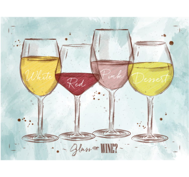 Rollo für küche rustikal weinrot - TenStickers