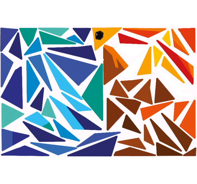 Rollo wohnzimmer vögel aufklebertafel - TenStickers