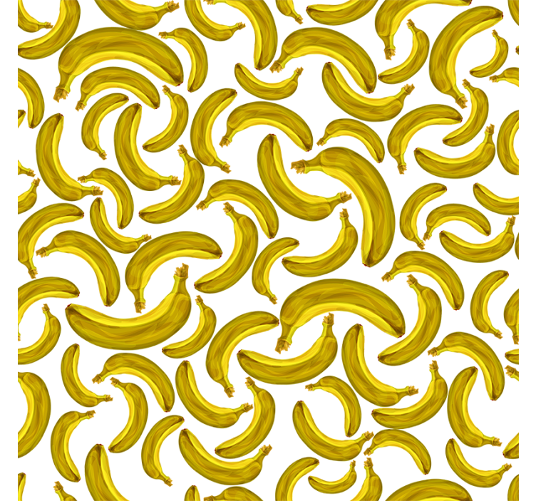 Rollo fenster gelb im bananen design - TenStickers