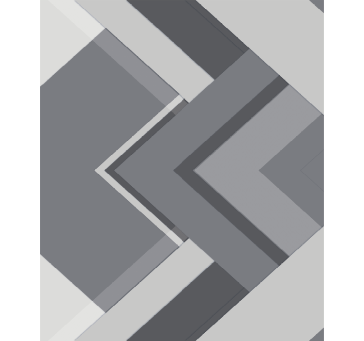 Rollo fenster grau geometrisches grau - TenStickers