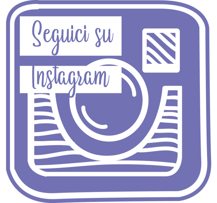 Rollo fenster lila unsere instagram-präsenz - TenStickers