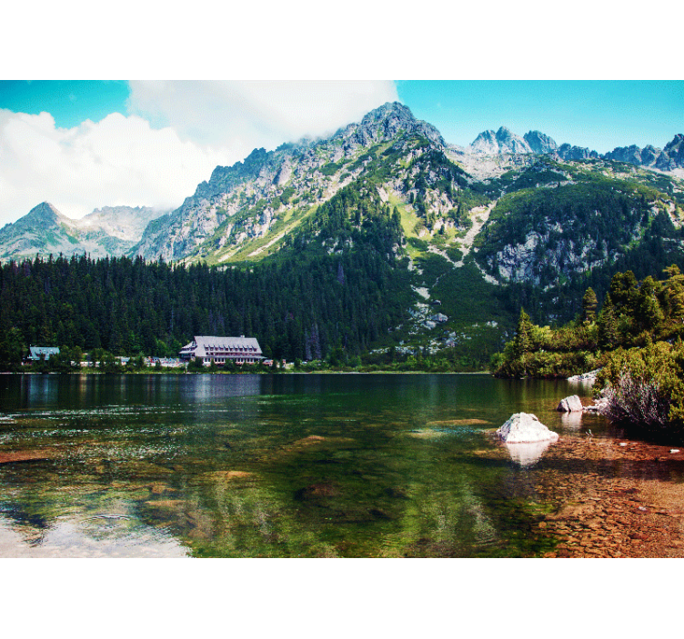 Rollo wohnzimmer polish tatry see - TenStickers