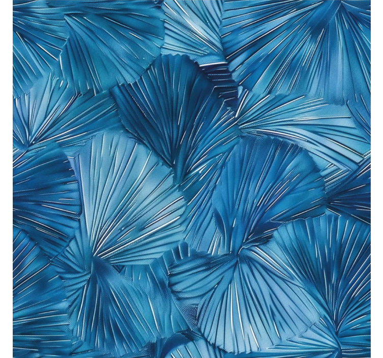 Rollo fenster blau mit blauen visuellen akzenten - TenStickers