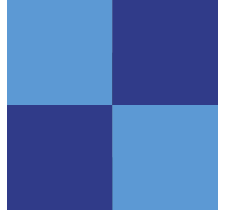 Rollo fenster blau dunkelblaues motiv - TenStickers